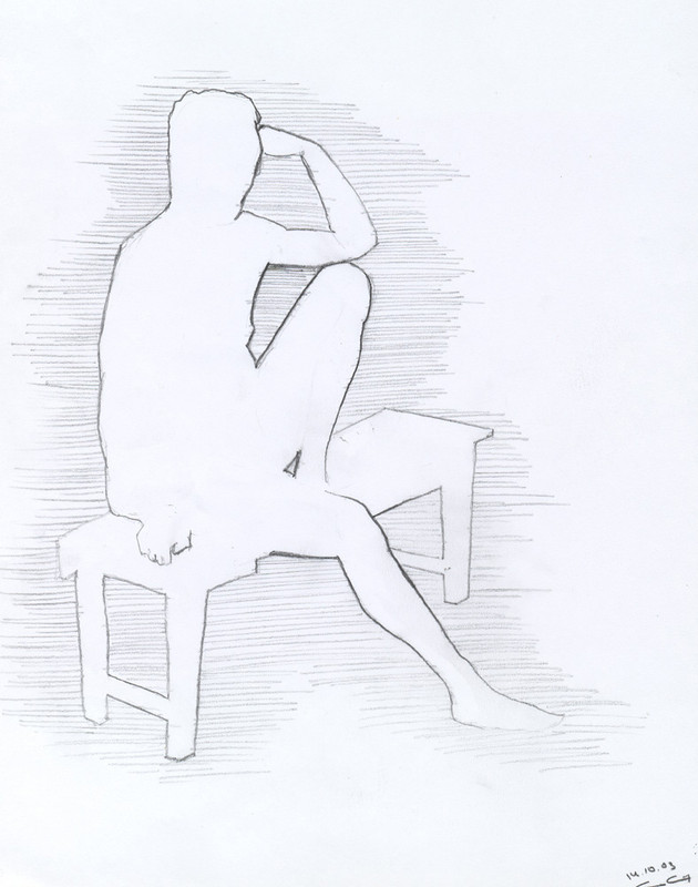Negative Space | Life drawing | Uk | Bournemouth