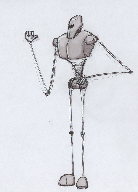 Roboticos | Pens and markers on paper