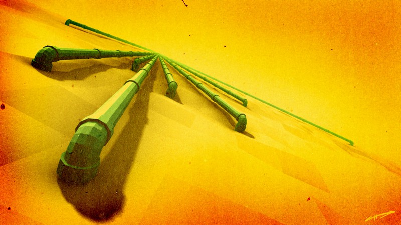 Pipes | Color and look study for final year major project Theros