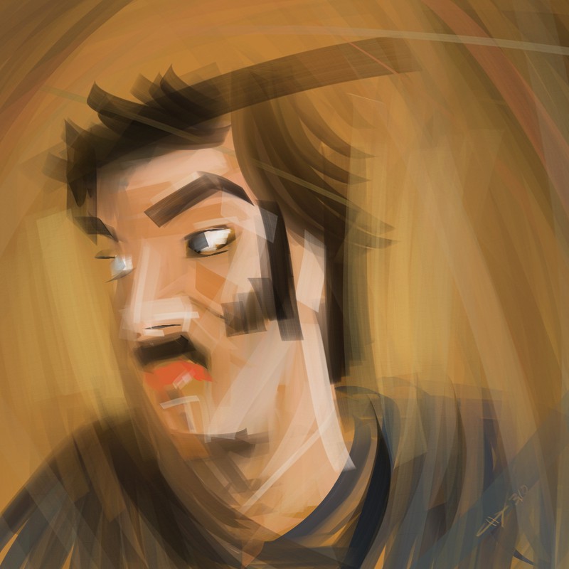 face18 | Digital painting | Greece | Athens