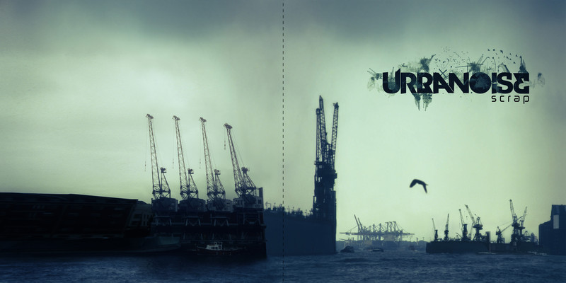 Urbanoise Scrap | CD cover design for friend music project