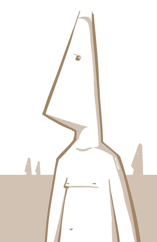 Coneman | Digital illustration for screen printing