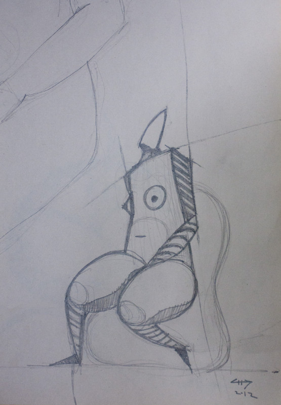 figure | 15x20cm pencil on paper