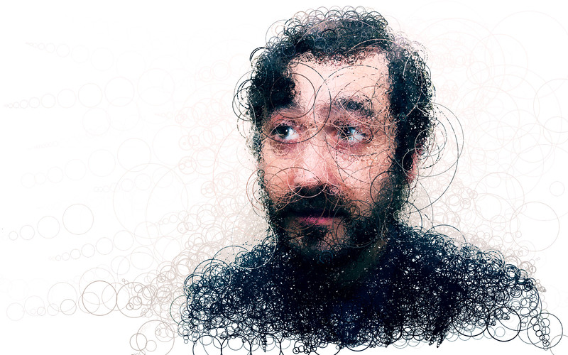 Gregory | Digitally created image using Processing.