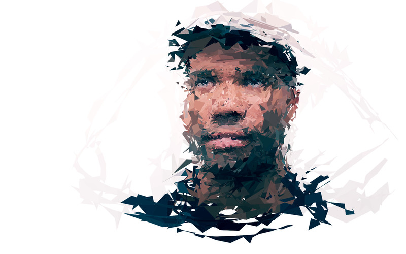 Leonard | Digitally created image using Processing.