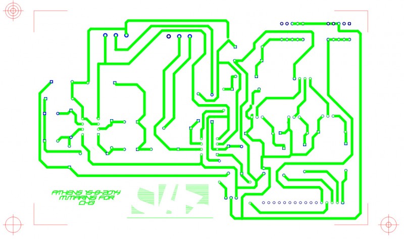 debate_board_v2 | custom electronics board designed by Mihalis Marinis
