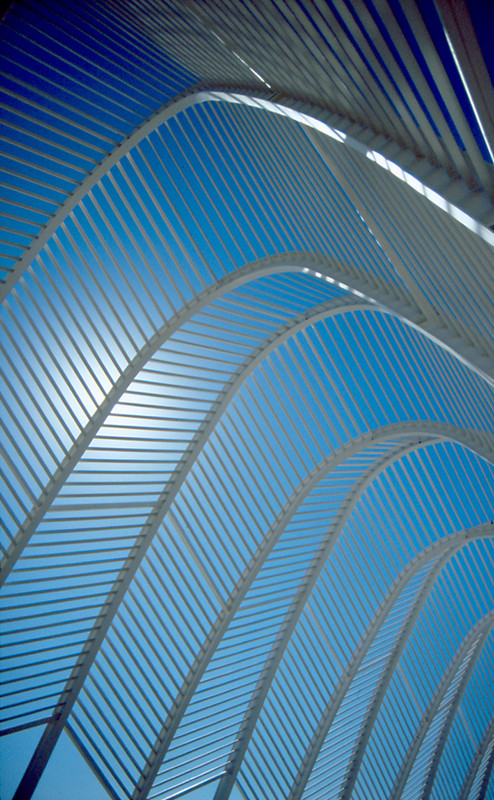 Walkway | By Santiago Calatrava for the 2004 Olympic games