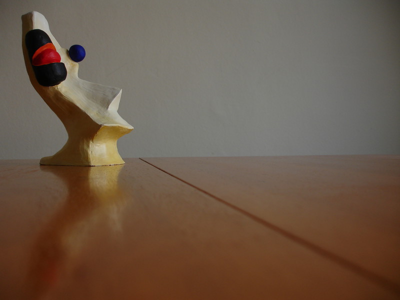 Head | 20cm clay painted with acrylics