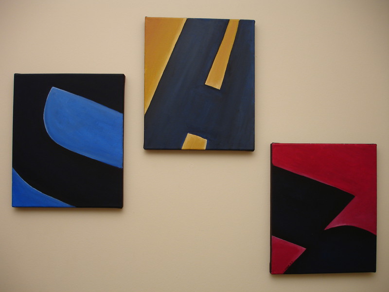 ch3 logo | 25x30cm acrylics