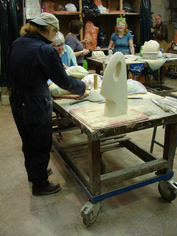 Head | Last touches in the studio