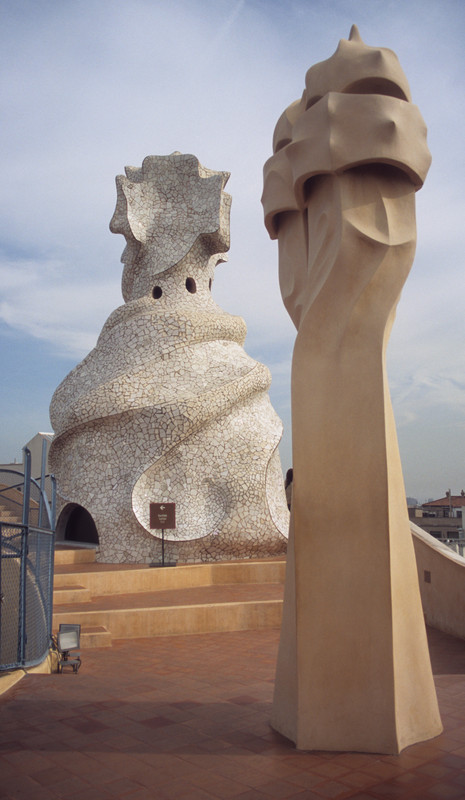 Casa Milà | Gaudí chimneys