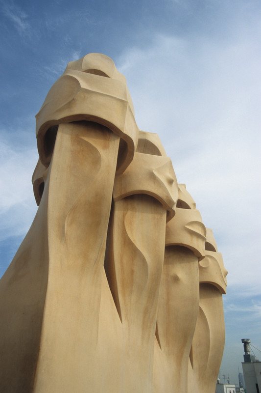 Casa Milà | Gaudí chimneys