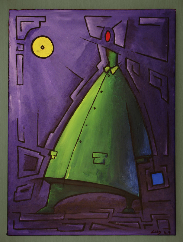 Doctor | 30x42cm acrylics