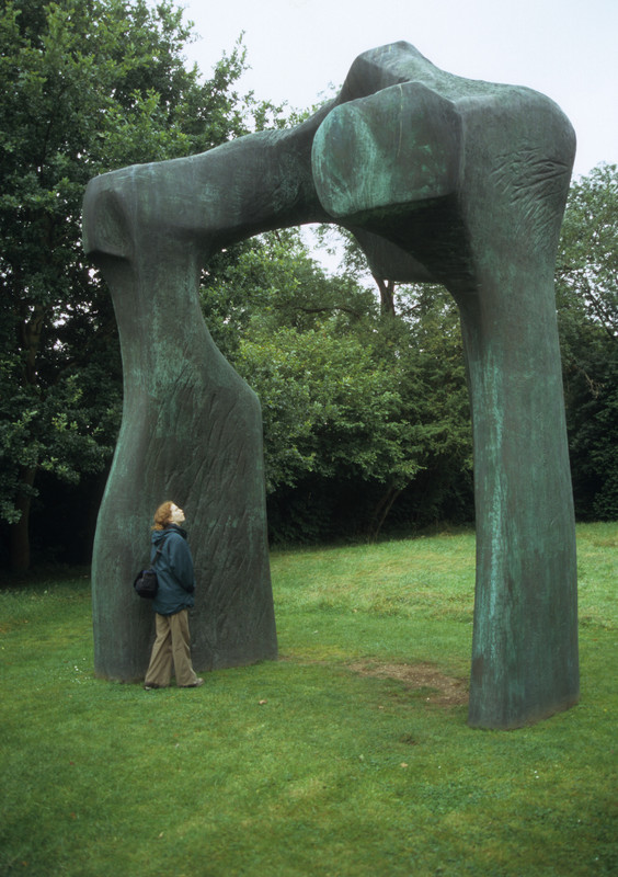 Henry Moore | At the Sculpture park