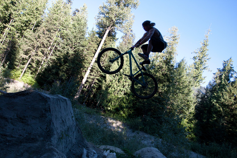 Dirt jumps | at Whistler bike park
