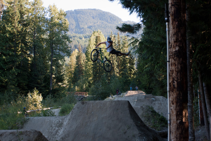Dirt jumps | at Whistler bike park