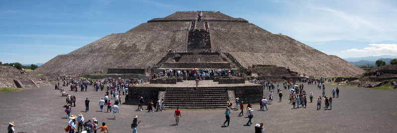 Sun Pyramid | At Teotihuacan