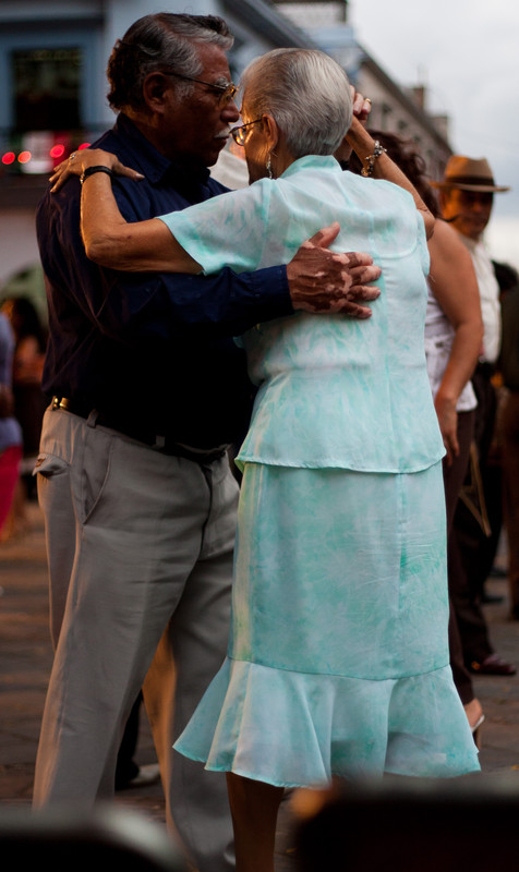 Dancing | at Oaxaca Zocalo square