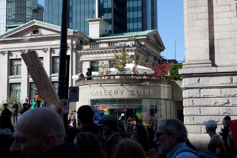 Occupy Vancouver | By the Vancouver Art Gallery