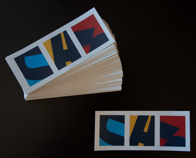 ch3 stickers | 15x6.5cm