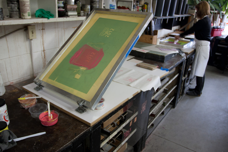 Silk screen | At Malaspina Studio