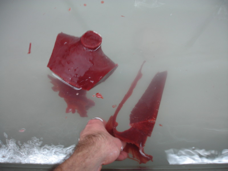 Conqueror wip | Cool down the mold and remove the wax