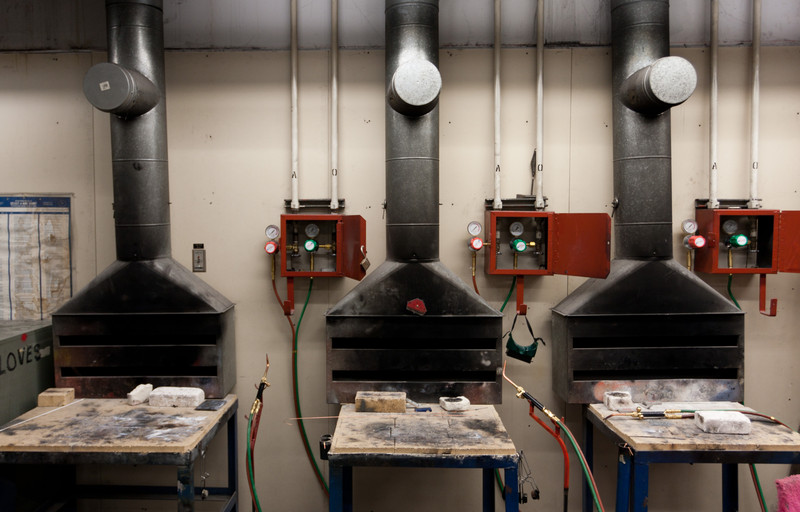 Metal welding | At Emily Carr University metal workshop