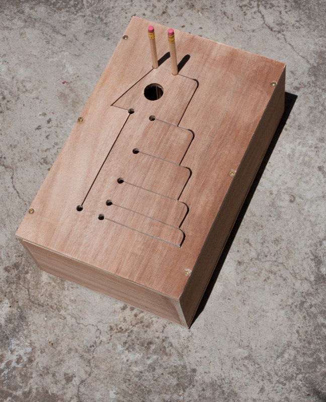 Xylophone | 40x25x10cm, plywood