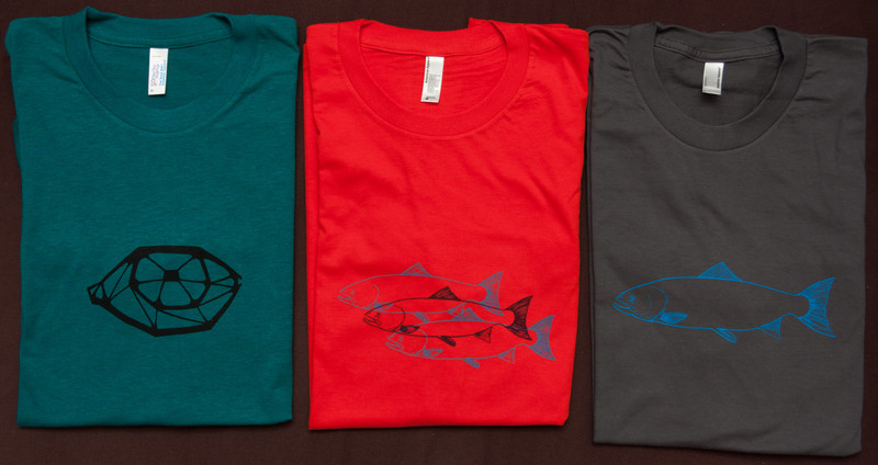 3 tShirts | Silkscreen prints on cotton tShirt