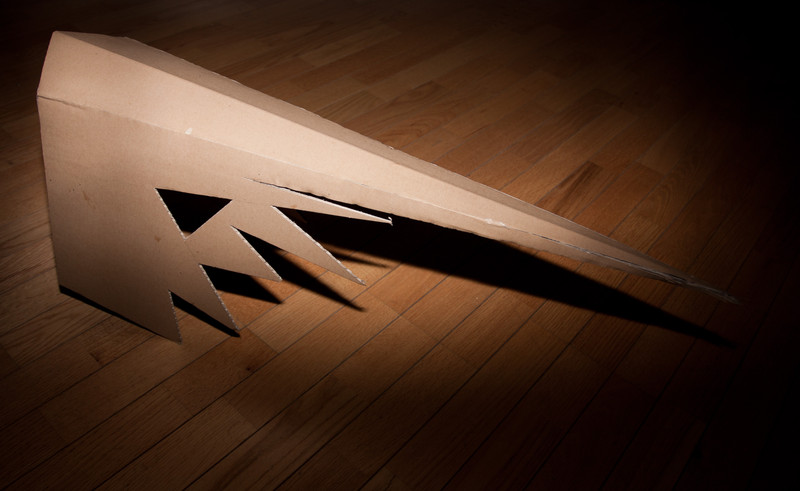 boogeyman | 80cm, cardboard mask for halloween