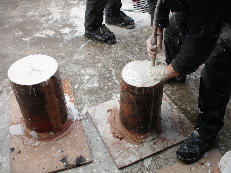 Divider - wip | Pour the investment and remove air bubbles