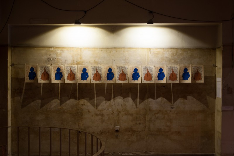 Binary speech | 23x33cm, series of 14 silkscreen prints