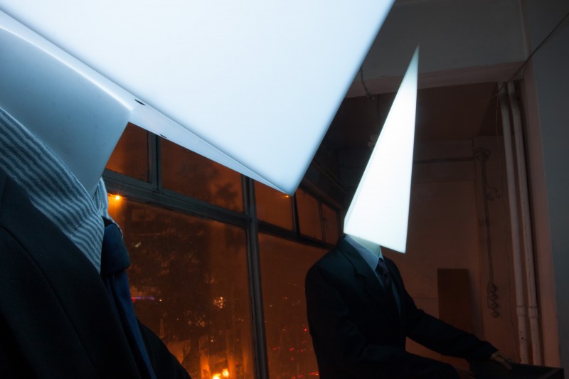 Debate | Light & sound installation - mixed media, electronics, programming