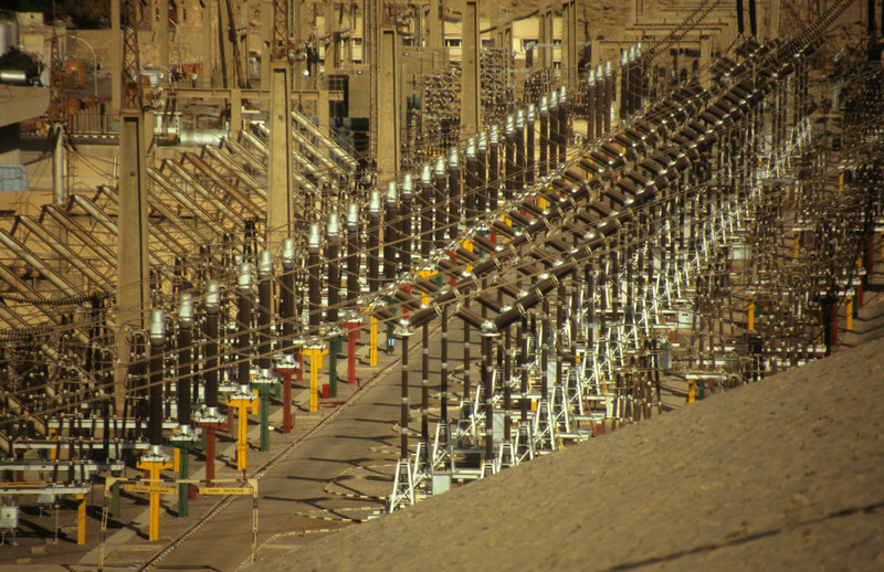 Hydroelectric Power plant | Aswan Dam run by the Nile waters