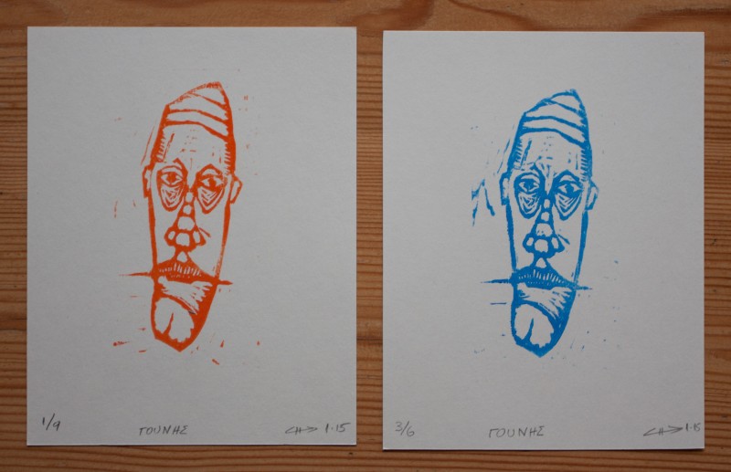 Gounis | Linocut 10x14cm