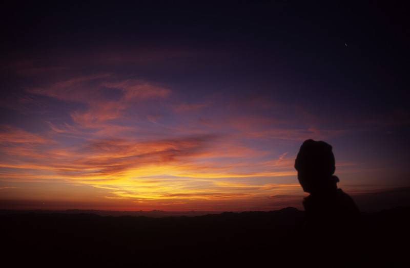 Sunrize from the top | After a midnight hike