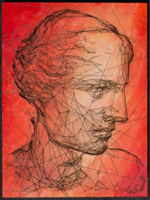 Venus De Milo | 30x40cm laser cut, wooden panel, acrylics