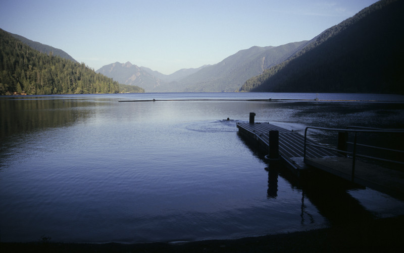 lake Cresent | Joe in the lake