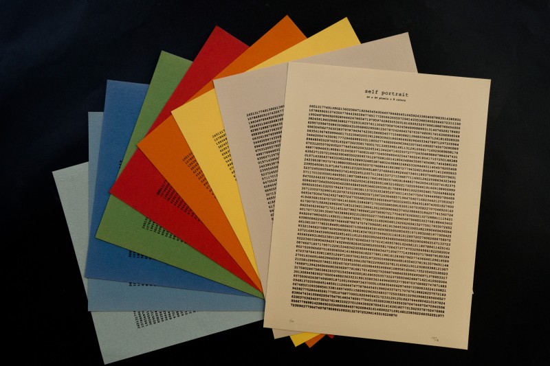 Self Portrait - print | 32x24cm, silkscreen print