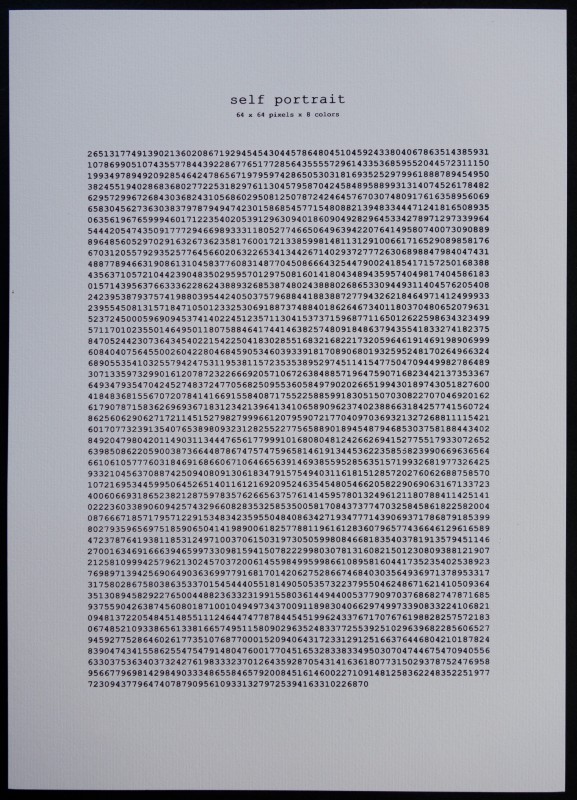 Self Portrait - print | 32x24cm, silkscreen print